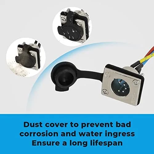 Foruly Winch Socket Connector Assembly with Rubber Cover for Gen2 97495-59 | Protective Winch Replacement Part (120 chars) thumbnail 4