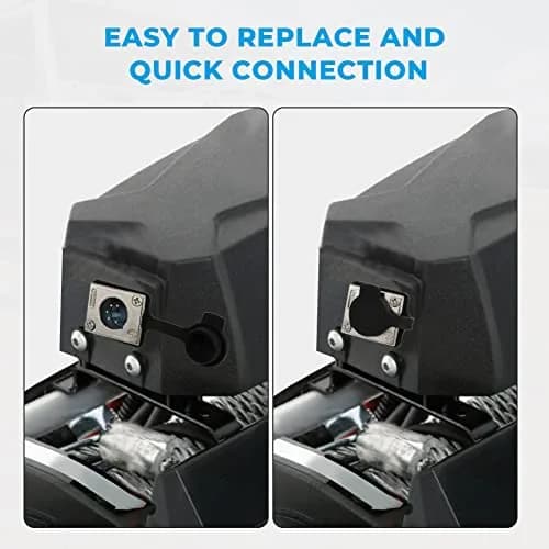Foruly Winch Socket Connector Assembly with Rubber Cover for Gen2 97495-59 | Protective Winch Replacement Part (120 chars) thumbnail 2