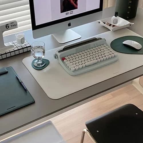 YUNZII ACTTO B303 Wireless Retro Typewriter Keyboard Sweet Mint | Bluetooth 5.0, 84-Key Compact Layout thumbnail 7