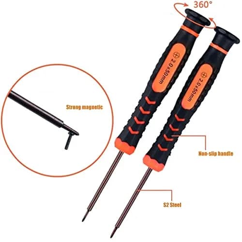 UYXiNONE Screwdriver Set for PS5 PS4 PS3 | Durable S2 Steel, Magnetic, Wide Application thumbnail 4
