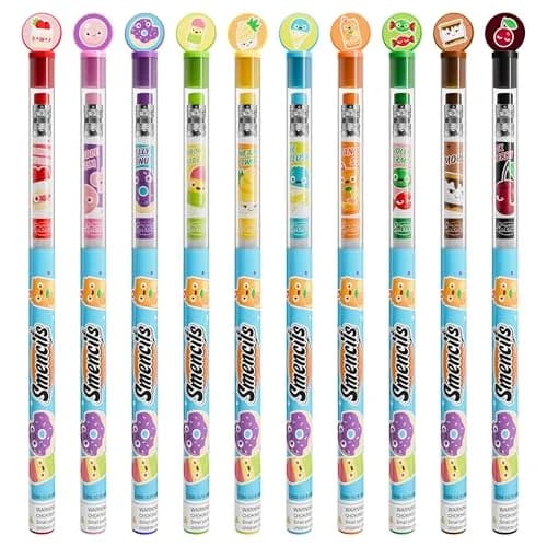 Scentco Graphite Smencils (2 Pack) HB #2 Scented Pencils, 20 Count | Recycled Newspaper & Long-Lasting Scents thumbnail 4