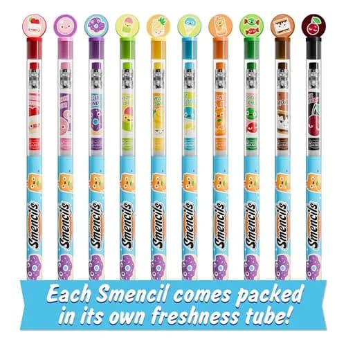 Scentco Graphite Smencils (2 Pack) HB #2 Scented Pencils, 20 Count | Recycled Newspaper & Long-Lasting Scents thumbnail 5