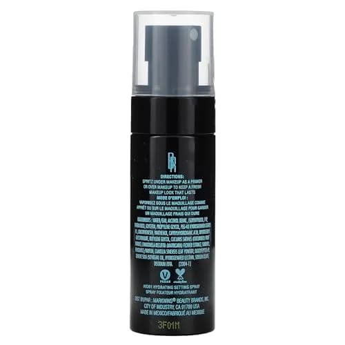 Black Radiance Hydrating Setting Spray 156 ml (5.5 oz) | Locks Makeup for All-Day Dewy Finish thumbnail 2