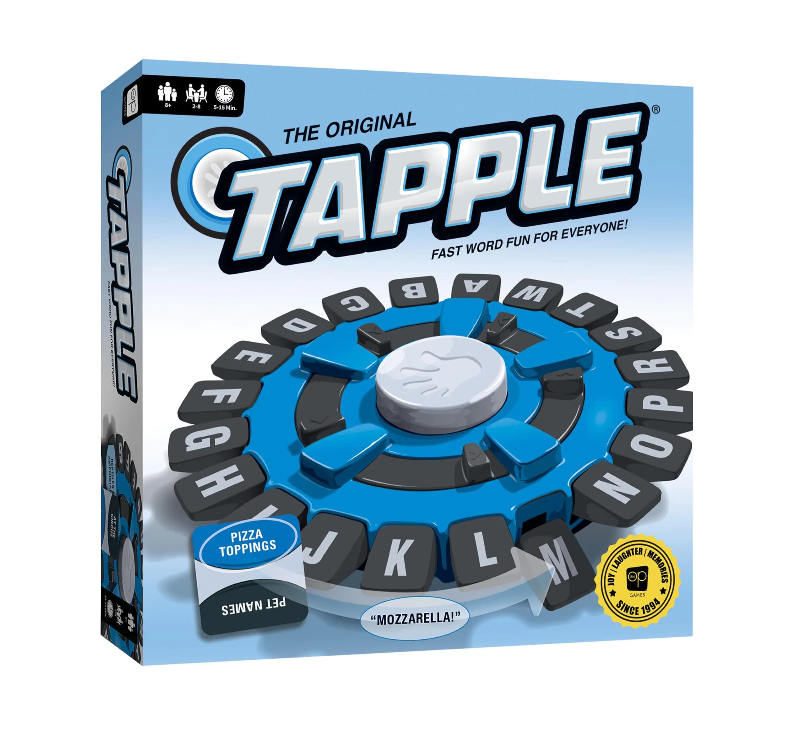 USAOPOLY Tapple Word Game, 144 Categories | Fast-Paced Family Fun for Ages 8+ - main product image