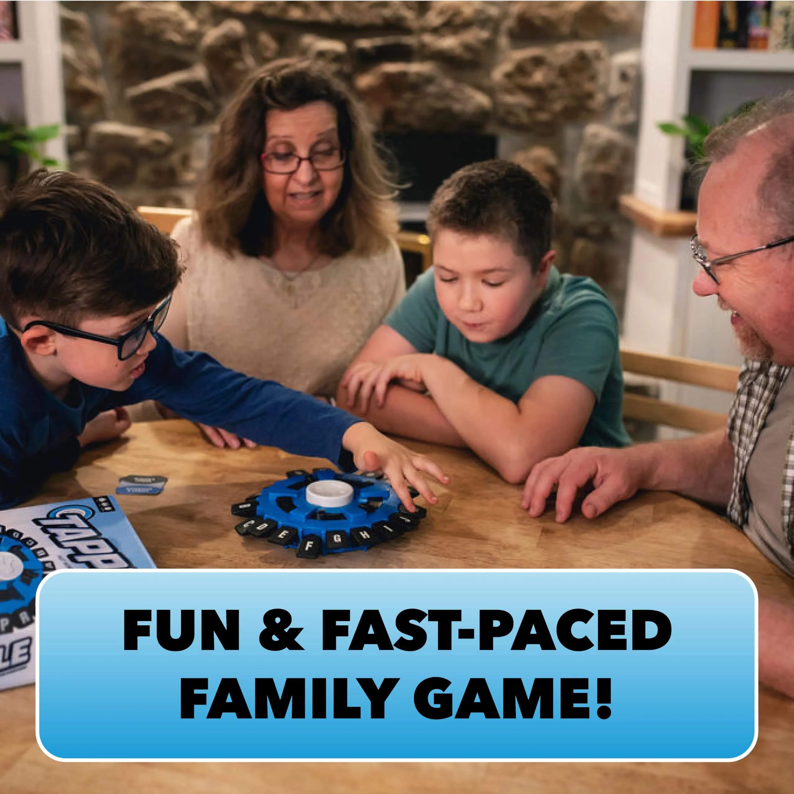 USAOPOLY Tapple Word Game, 144 Categories | Fast-Paced Family Fun for Ages 8+ - view 2