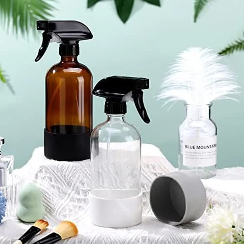 Honeydak Silicone Sleeve for Glass Spray Bottle 3 Pack | Elastic, Non-Slip, Protects & Warms Hands thumbnail 4