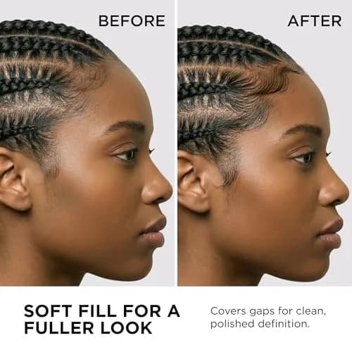 Style Factor EDGE BOOSTER HIDEOUT Water-Based Pomade | Strong Hold & Gray Coverage | Slick Styling for Flyaways & Roots | High Shine Finish | Natural Black | 3.38 oz thumbnail 3