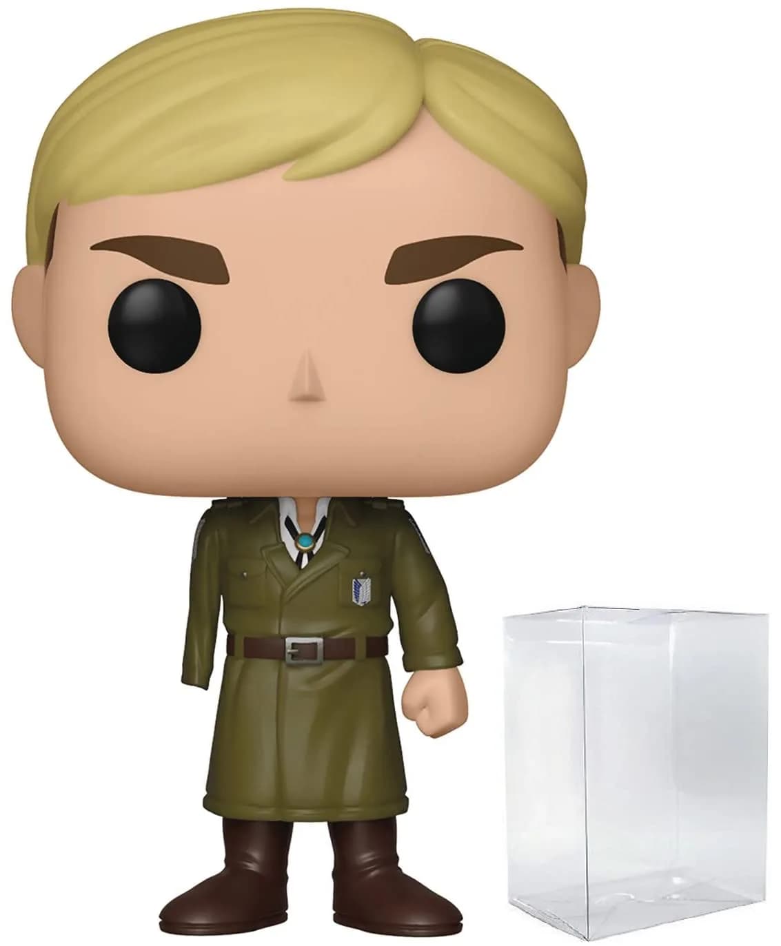 POP Attack on Titan Erwin Smith (One-Armed) Funko Pop! Vinyl Figure 9.5cm (3.75 inches) | Collectible Anime Figure - main product image