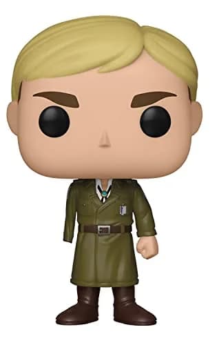 POP Attack on Titan Erwin Smith (One-Armed) Funko Pop! Vinyl Figure 9.5cm (3.75 inches) | Collectible Anime Figure thumbnail 7