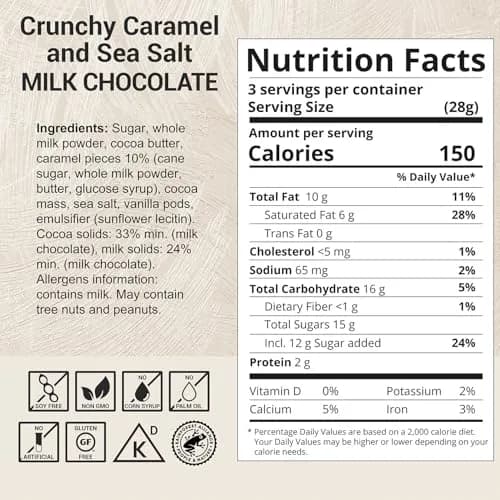 MilkBoy Swiss Chocolates Milk Chocolate Bars, Caramel Salt 3 oz | Swiss Gourmet Chocolate Gift thumbnail 2
