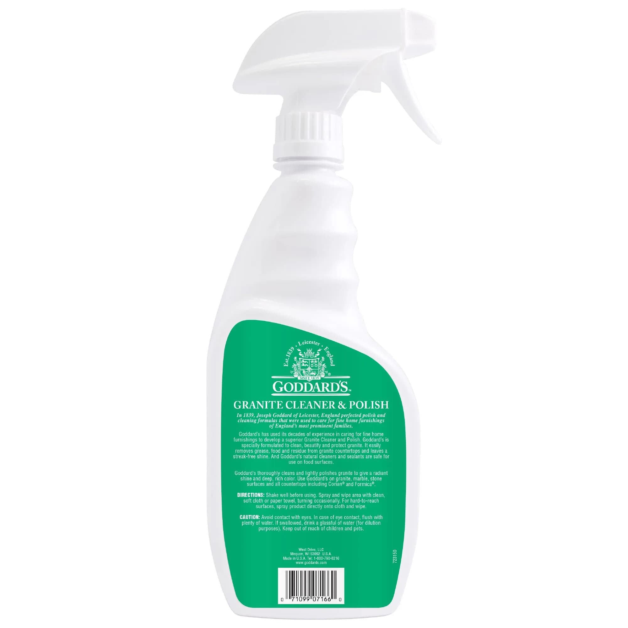 Goddard's Granite & Marble Countertop Spray Polish 680ml (23 Fl Oz) | Streak-Free Shine & Stain Protection - view 2