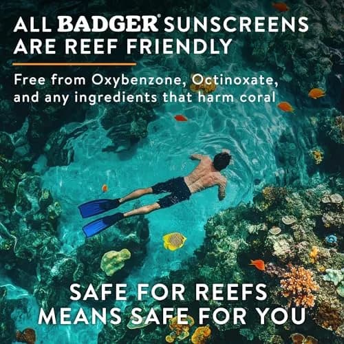 Badger Kids Mineral Sunscreen Cream SPF 40, 164ml (5.8 Fl Oz) | Reef Safe, Hawaii Approved thumbnail 5