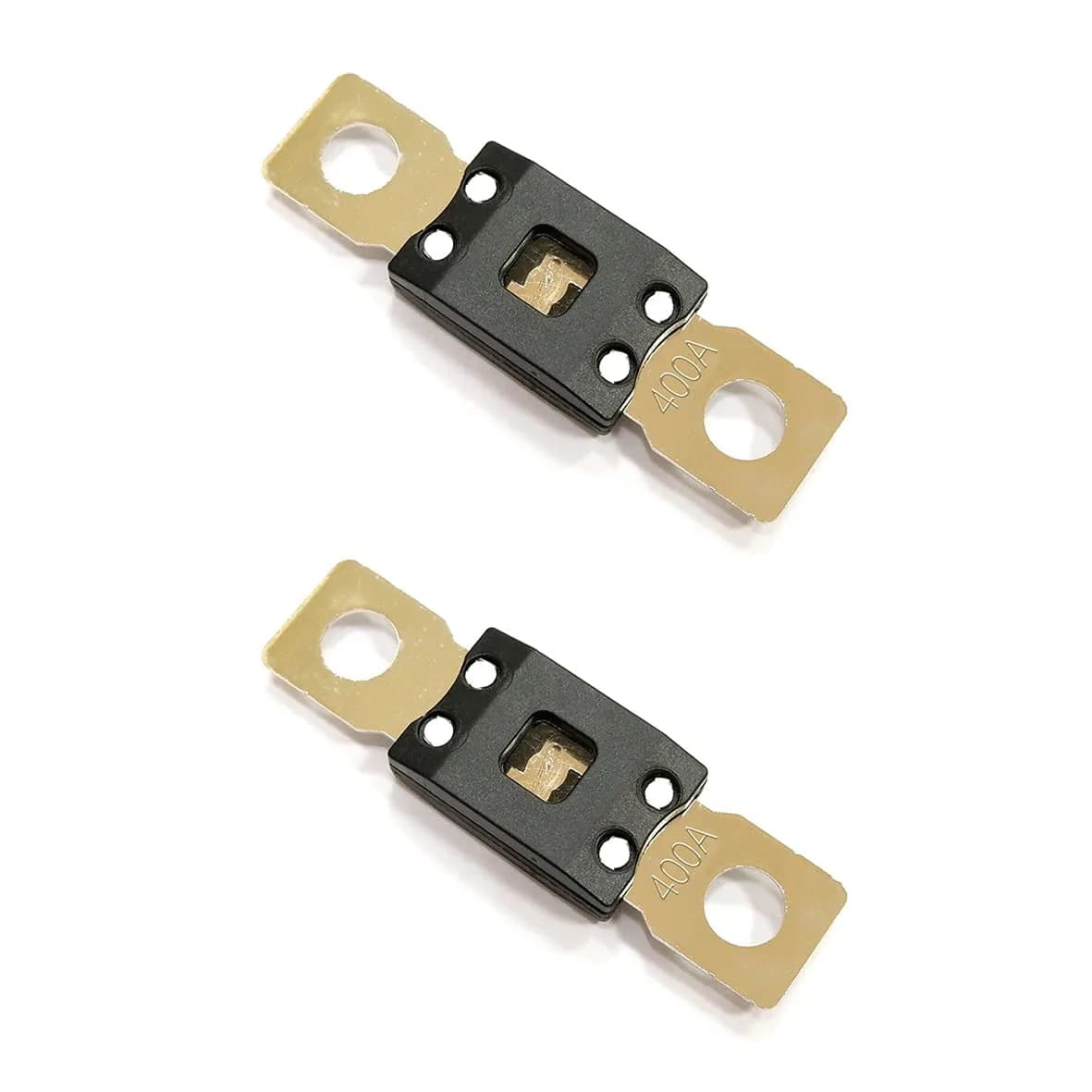 parts PTT MEGA/AMG Fuse 400 Amp 32V M8 (5/16") Stud, 2-Pack | High-Current Time Delay Bolt Down Automotive/Marine — 400A