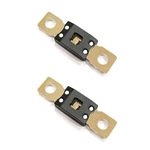 parts PTT 60 Amp Bolt Down Fuse 2-Pack | 32V DC Time Delay MEGA/AMG Fuse for Automotive & Marine thumbnail 1