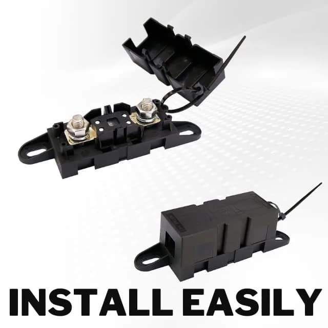 Parts PTT MEGA/AMG Bolt Fuse 40 Amp, 32V, 2000A @ 32VDC Interrupting Rating, Bolt Down, Automotive/Marine (2-Pack) thumbnail 4