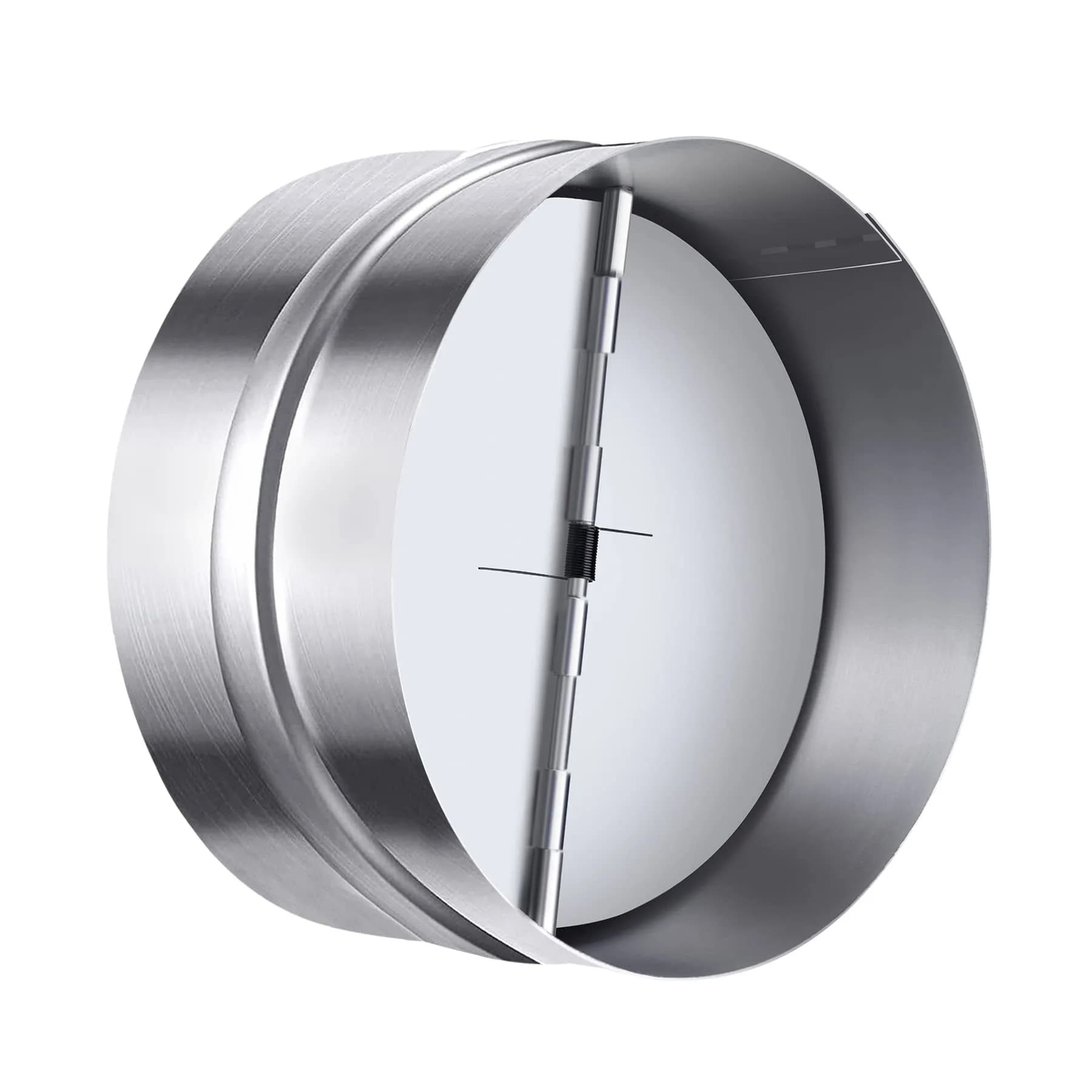 Miuwauer 6 Inch Backdraft Damper | Prevents Airflow When Fan is Off - main product image