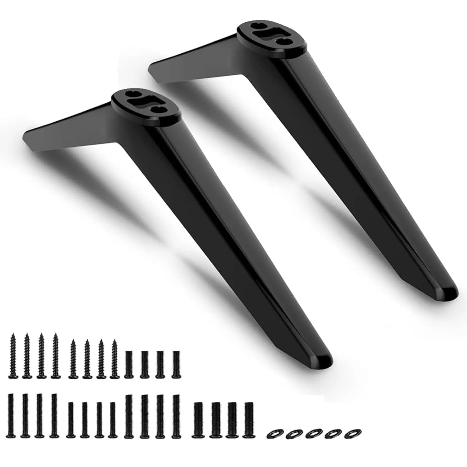 Dinghosen TV Base Stand Legs for TCL Roku Smart TV 28"-65" | Secure & Stable Replacement Feet - main product image