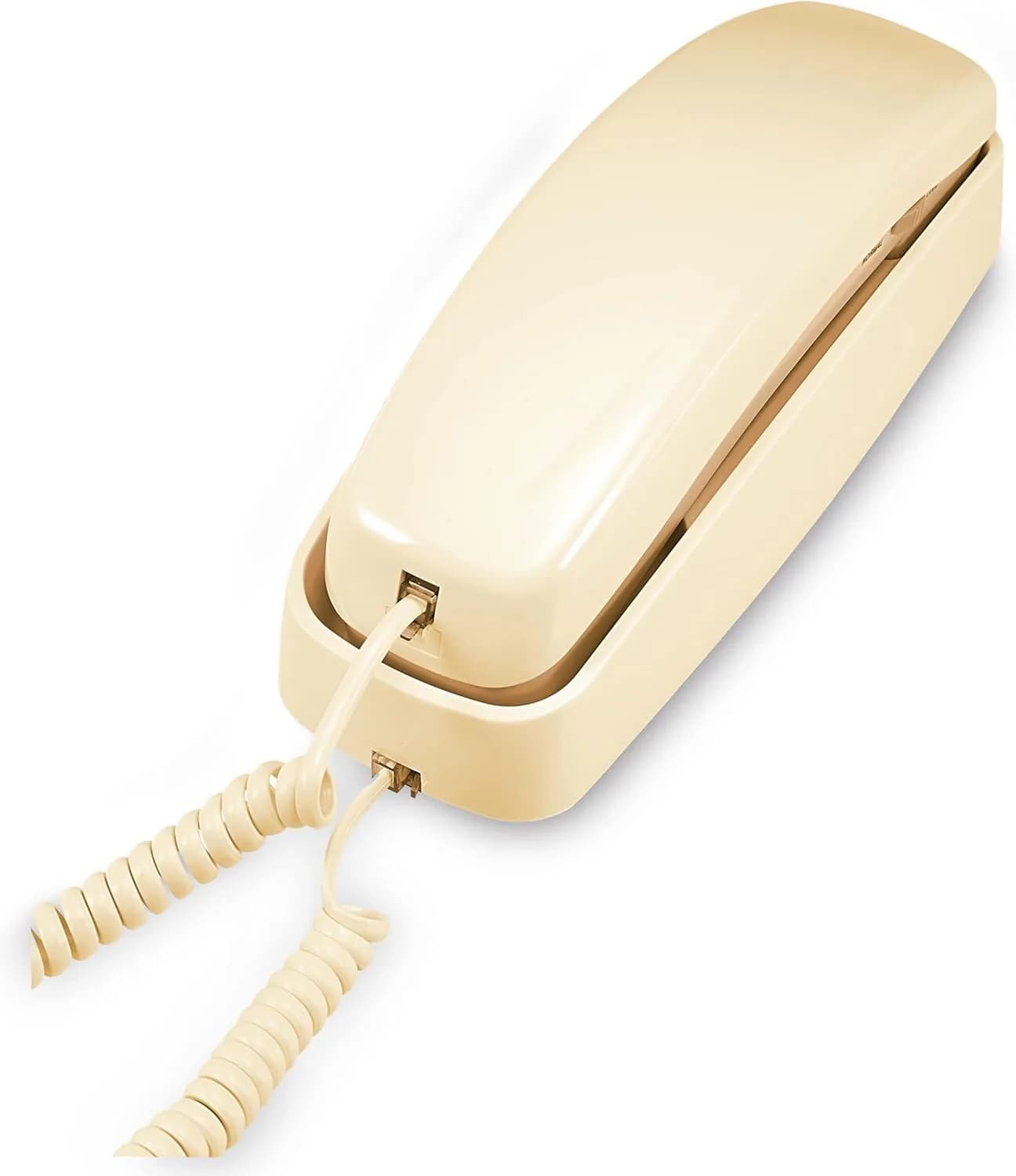 AT&T TRIMLINE 210 Corded Home Phone | No Power Needed, Wall Mountable, Lighted Big Buttons