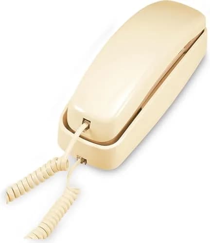 AT&T TRIMLINE 210 Corded Home Phone | No Power Needed, Wall Mountable, Lighted Big Buttons thumbnail 1