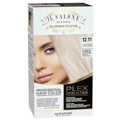 Il Salone Milano Plex Bond Rebuilder Permanent Hair Color Kit - 12.11 | Salon-Quality, Anti-Breakage, Long-Lasting (70-120 chars) thumbnail 1