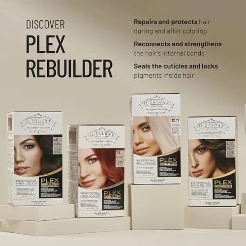 Il Salone Milano Plex Bond Rebuilder Permanent Hair Color Kit - 12.11 | Salon-Quality, Anti-Breakage, Long-Lasting (70-120 chars) thumbnail 2