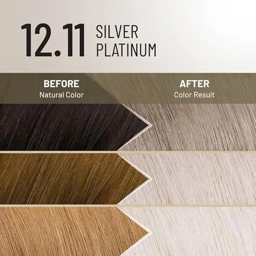 Il Salone Milano Plex Bond Rebuilder Permanent Hair Color Kit - 12.11 | Salon-Quality, Anti-Breakage, Long-Lasting (70-120 chars) thumbnail 3