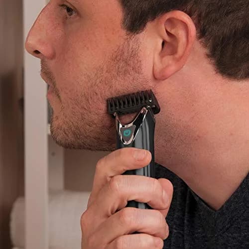 Wahl Stainless Steel Lithium Ion 2.0+ Slate Beard Trimmer for Men - Electric Shaver, Nose Ear Trimmer, Rechargeable All in One Men's Grooming Kit (Pack of 6) | 5-Year Limited Warranty thumbnail 8
