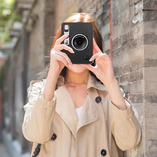 FINTIE Camera Case for Fujifilm Instax Mini EVO Camera with Strap | Premium Synthetic Leather, Protective & Convenient thumbnail 6
