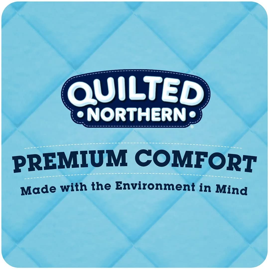 Quilted Northern Ultra Soft & Strong Toilet Paper, 32 Mega Rolls (128 Regular) | Eco-Friendly 2-Ply Bath Tissue - view 7