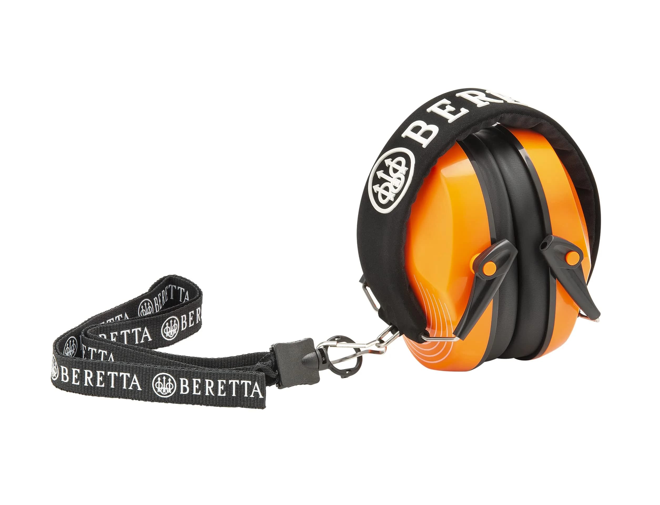 Beretta Safety Pro Earmuff Orange Fluorescent | 25dB NRR Hearing Protection for Shooters - view 2