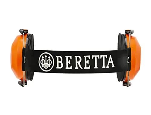Beretta Safety Pro Earmuff Orange Fluorescent | 25dB NRR Hearing Protection for Shooters thumbnail 3