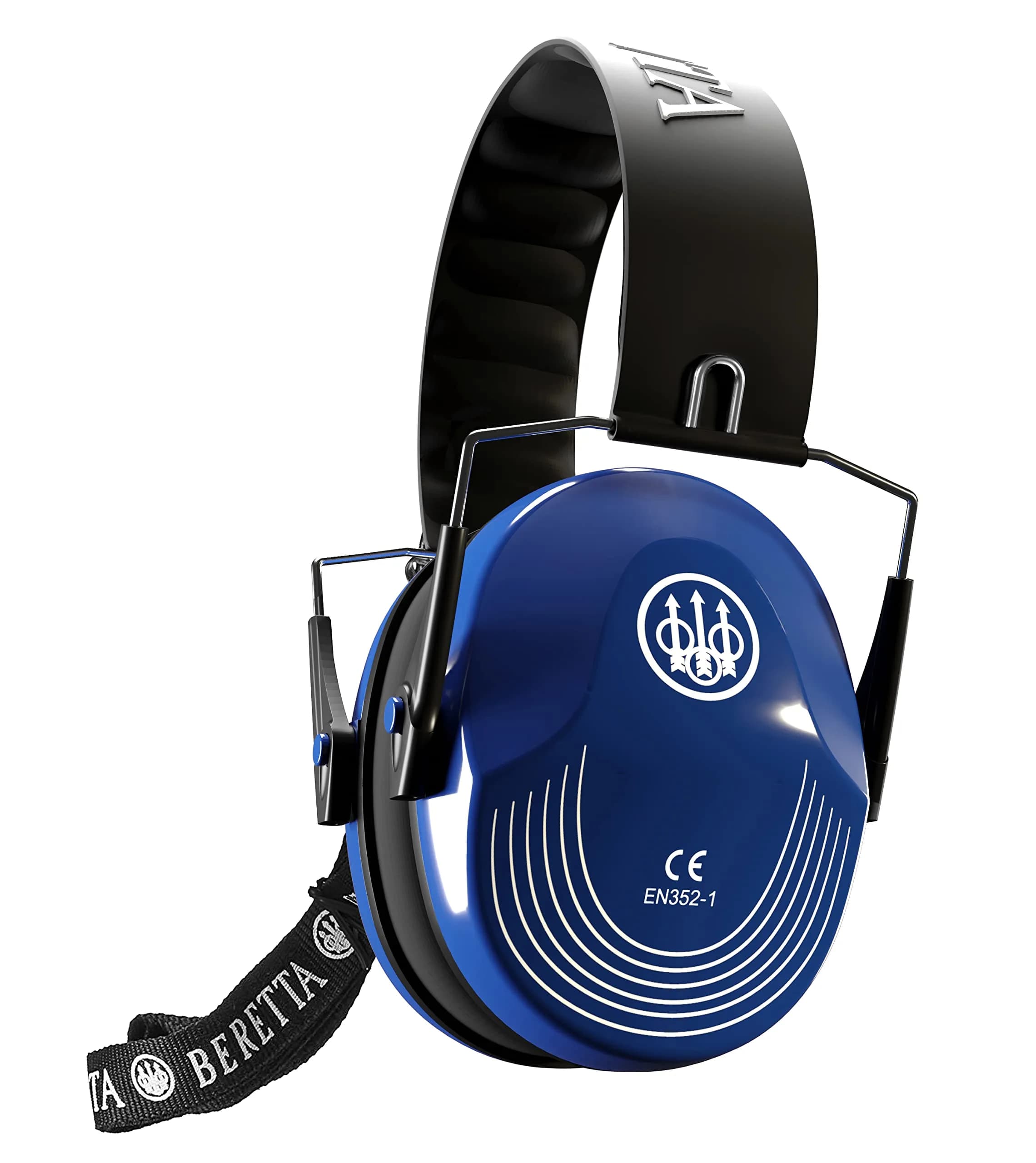 Beretta Unisex Safety Pro Earmuff Blue | NRR 25dB Hearing Protection for Shooting Range