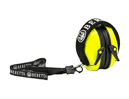 Beretta Safety Pro Earmuff Yellow Fluorescent | 25dB Noise Reduction Rating for Shooting Range thumbnail 2