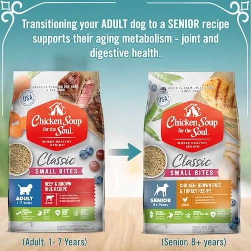 Chicken Soup for the Soul Small Bites Adult Dog Food 13.5lb | Real Meat First Ingredient, Supports Gut & Immune Health thumbnail 9