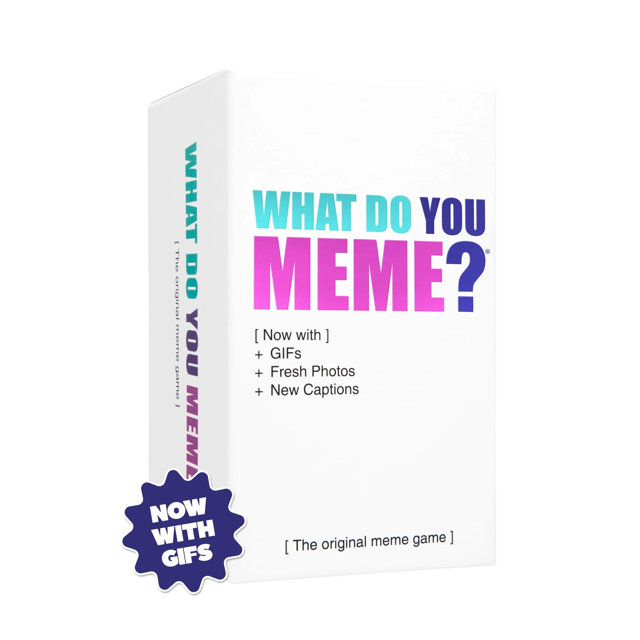 WHAT DO YOU MEME? Core Game GIF Edition | Hilarious Adult Meme Card Game for Parties & Travel