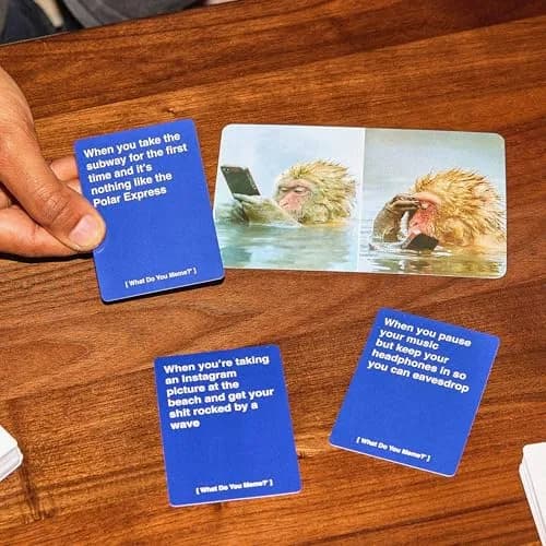 WHAT DO YOU MEME? Core Game GIF Edition | Hilarious Adult Meme Card Game for Parties & Travel thumbnail 3