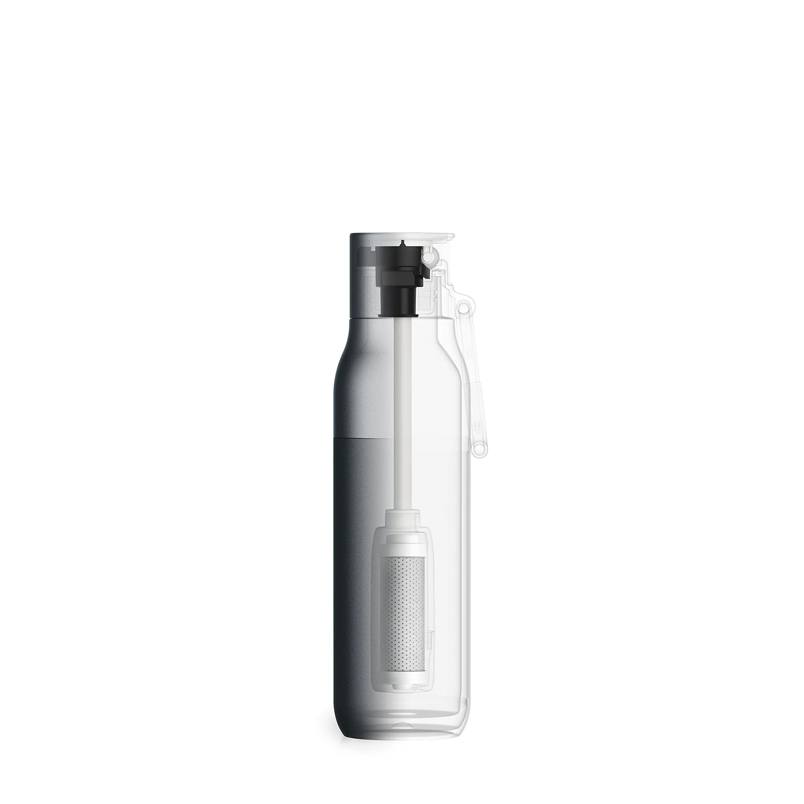LARQ Bottle Filtered Insulated Water Bottle with Filter Straw 500ml (17 oz) | Removes Chlorine, PFAS, Lead - view 2