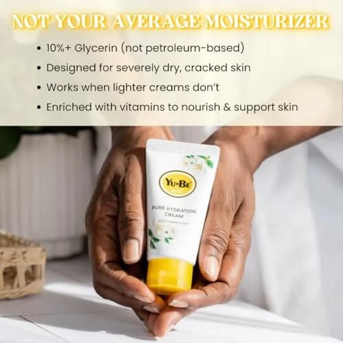 Yu-Be Yuzu Pure Hydration Cream Duo | Deep Moisturizer for Sensitive & Dry Skin (70-120c) thumbnail 2