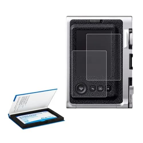 JJC Camera Screen Protector for Fuji Instax Mini Evo & X-PRO1 | Ultra-Thin 9H Hardness, Anti-Fingerprint, Rounded Edges thumbnail 1
