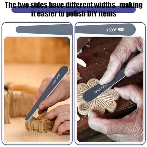 Honoson 10 Pcs Sanding Sticks for Plastic Models, High Grits, Water Drop | Assorted Grits for Fine Finishing thumbnail 5