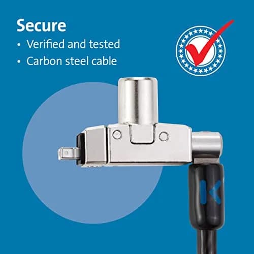Kensington N17 2.0 Keyed Laptop Lock for Dell & Alienware K60500WW | Slim Lockhead for Thin Laptops thumbnail 4