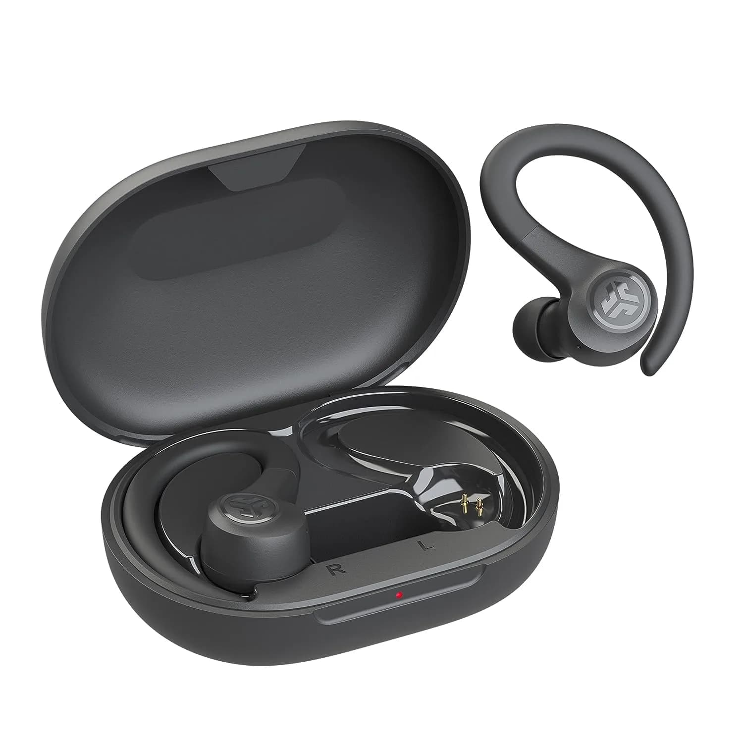 JLab Go Air Sport Wireless Workout Earbuds with C3 Calling & 32+ Hour Playtime, Graphite (6mm Dynamic Driver)