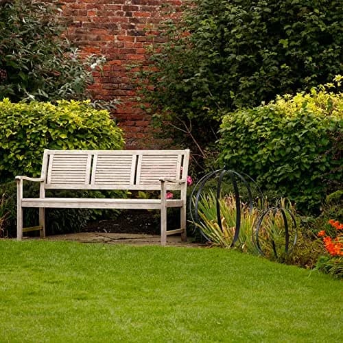 DECOR WOW Small Metal Trellis 19.5" x 16" | Weatherproof Garden Support Structure thumbnail 7