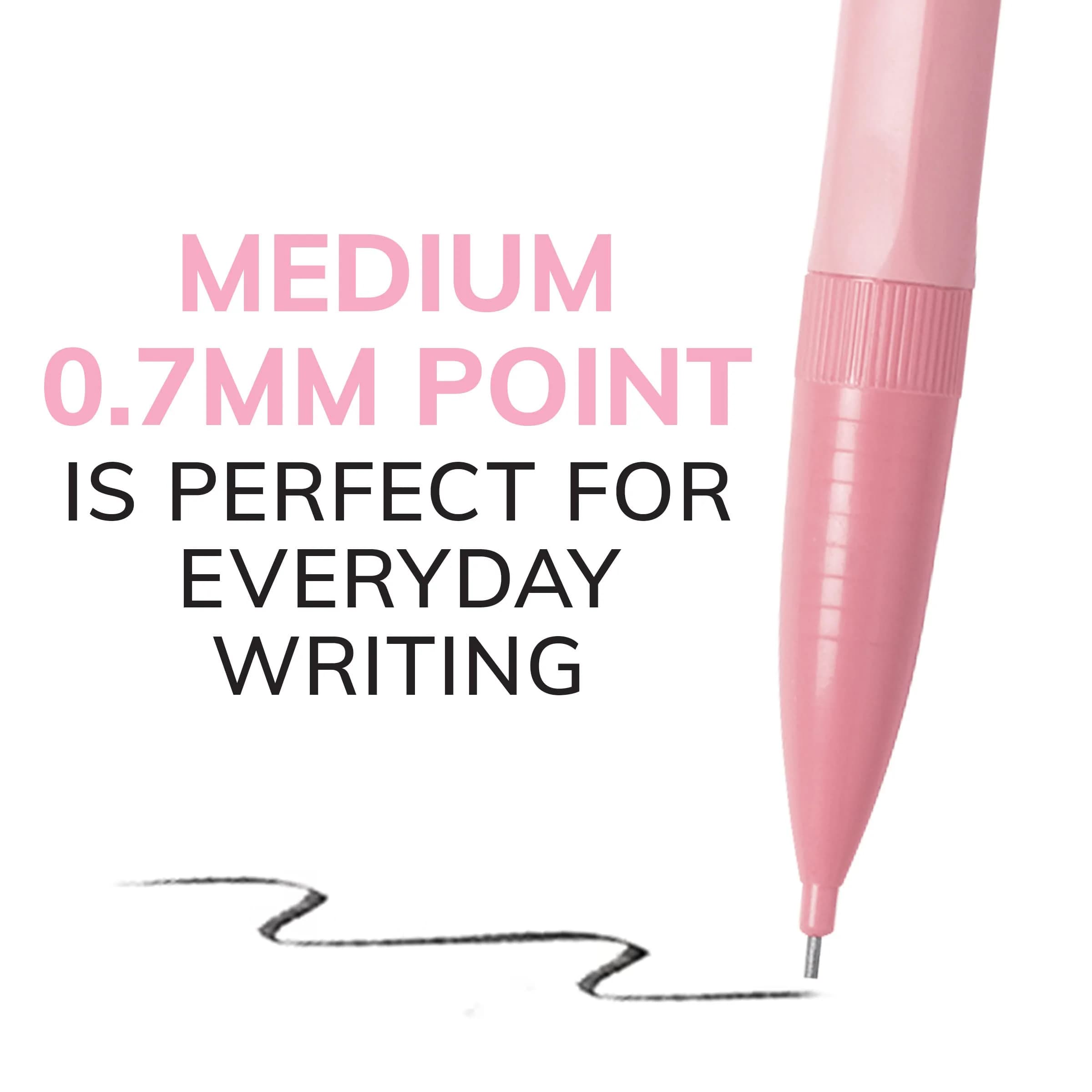 BIC Xtra-Smooth Pastel Mechanical Pencils, Medium Point, 0.7mm, 24-Count Pack | Smooth Writing for Students & Office - view 3