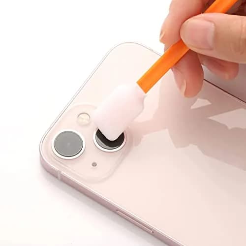 AAwipes Foam Sticks Cleaning Swabs 50 pcs (13.5 cm / 5.25") Large Rectangular Orange Foam Tips | Professional Cleanroom Swabs for Electronics and Printers thumbnail 7