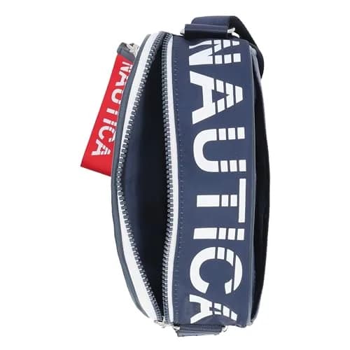 Nautica High Seas Camera Crossbody Bag Indigo/White 20.32cm (8") | Stylish & Practical Travel Accessory thumbnail 5