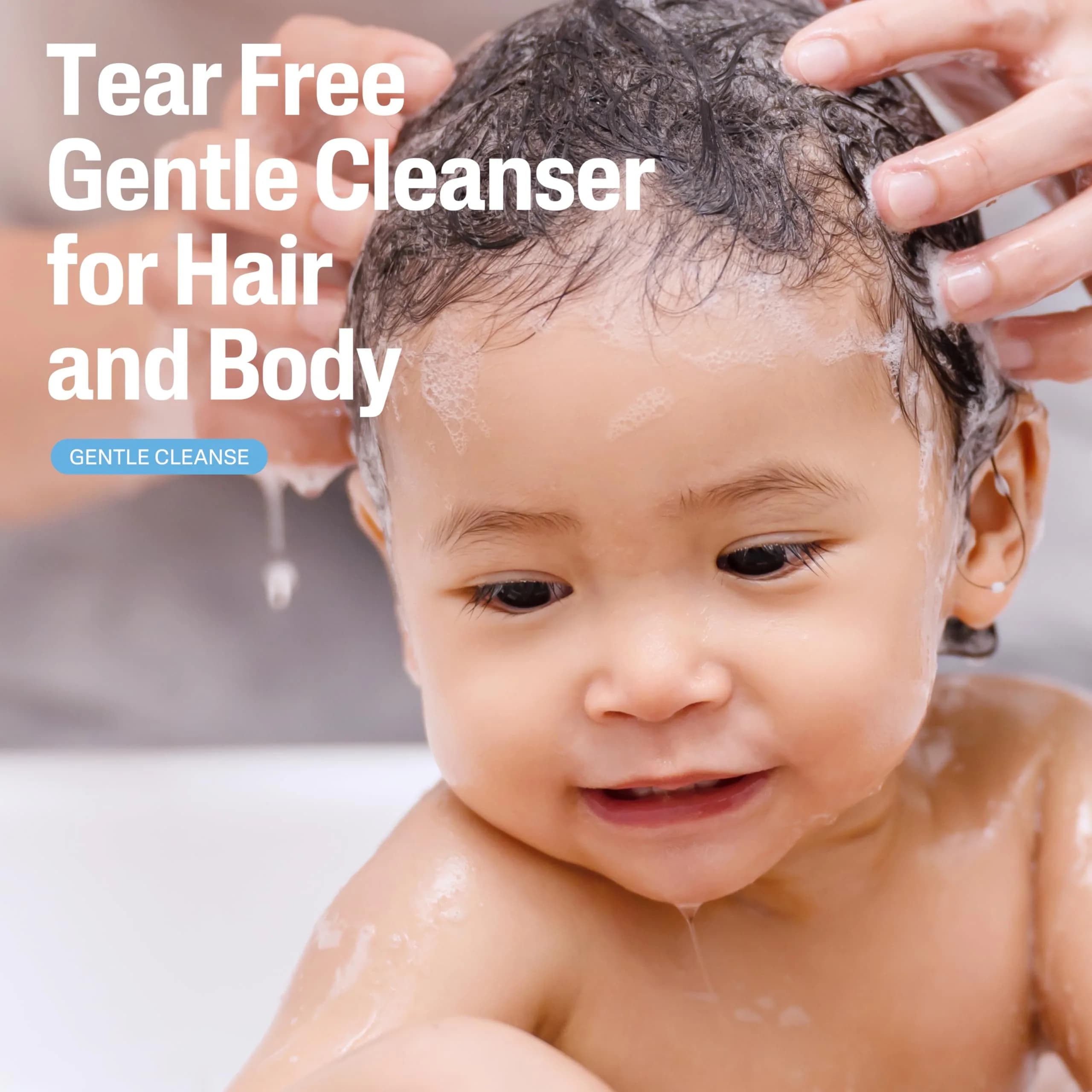 Cetaphil Baby Wash & Shampoo Plus Daily Lotion, Healthy Skin Essentials, 2 x 13.5 fl oz | 24-Hour Hydration for Delicate Skin - view 4
