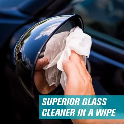Invisible Glass Lint-Free Ammonia-Free Glass Cleaning Wipes 112 Count (Pack of 4) | Streak-Free for Home and Auto thumbnail 2