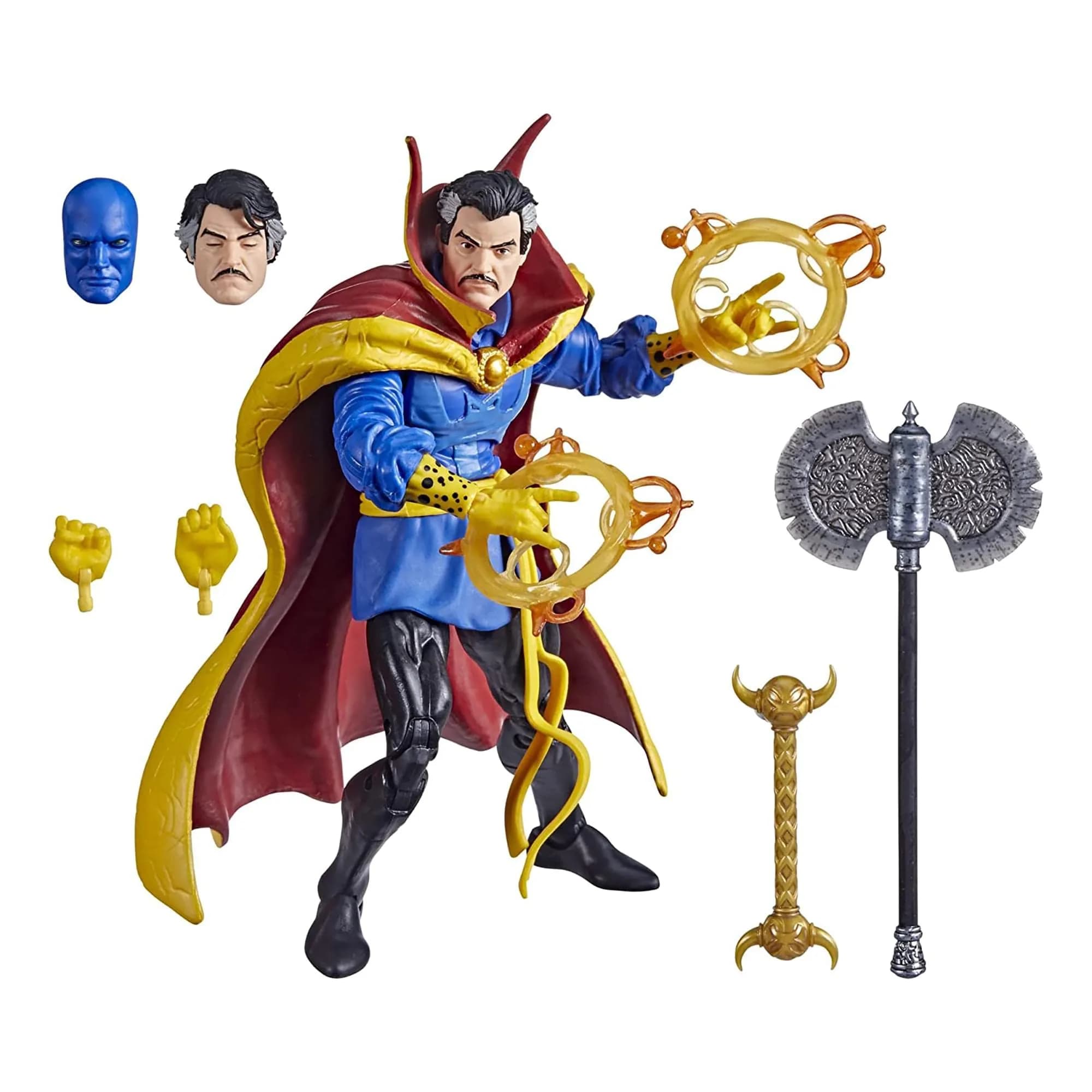 Marvel Legends 6 Inch Action Figure | Exclusive Classic Doctor Strange | 15 cm (5.91 in) — Multicolor
