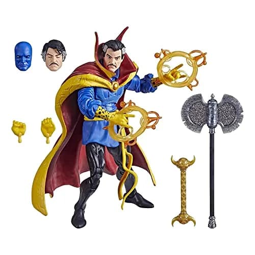 Marvel Legends 6 Inch Action Figure | Exclusive Classic Doctor Strange | 15 cm (5.91 in) thumbnail 1
